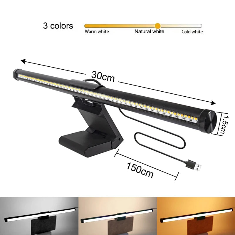 Barre Lumineuse LED pour Écran d’Ordinateur