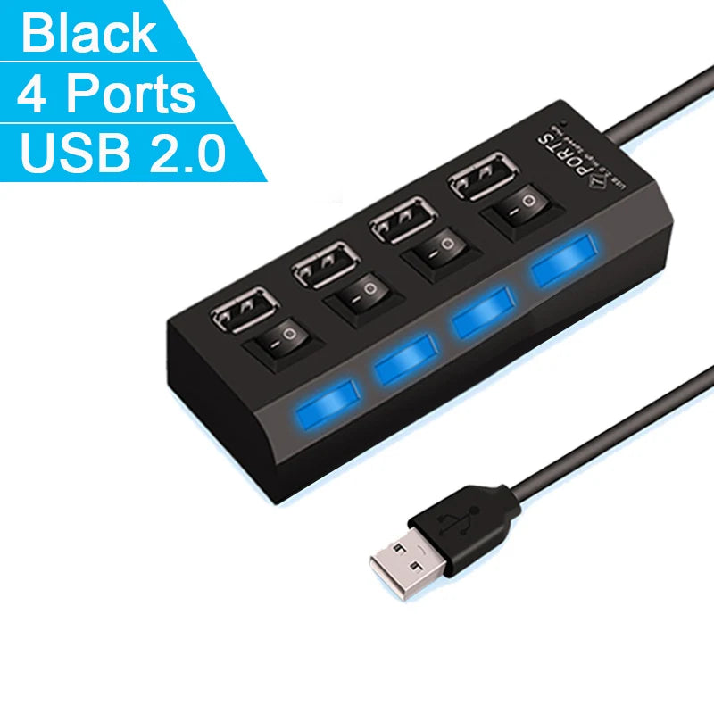 Hub USB Gaming 4/7 Ports haute Vitesse