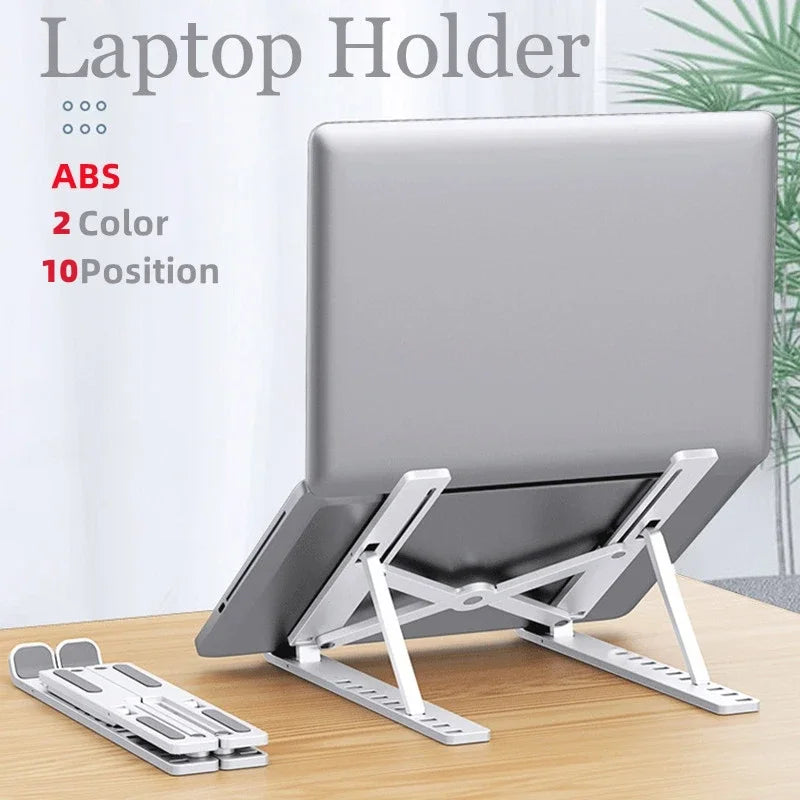 Support Pliable Ergonomique pour Ordinateur Portable