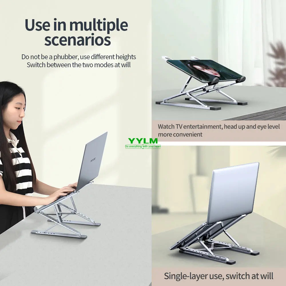 Support Premium pour PC Portable en Aluminium