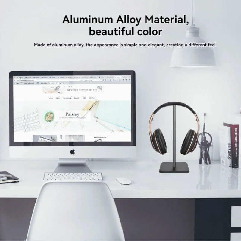 Support Casque Gaming en Aluminium