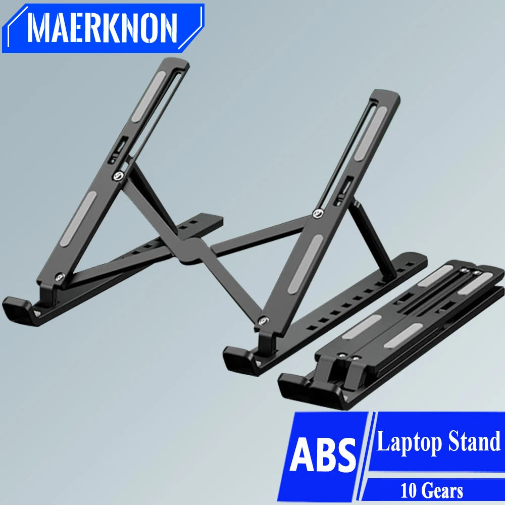 Support Pliable Ergonomique pour Ordinateur Portable