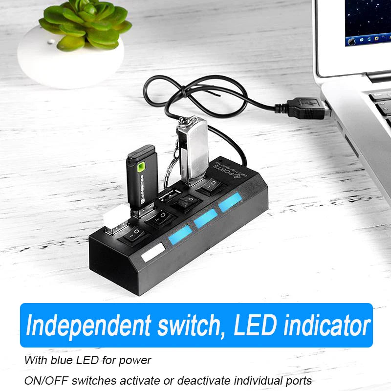 Hub USB Gaming 4/7 Ports haute Vitesse