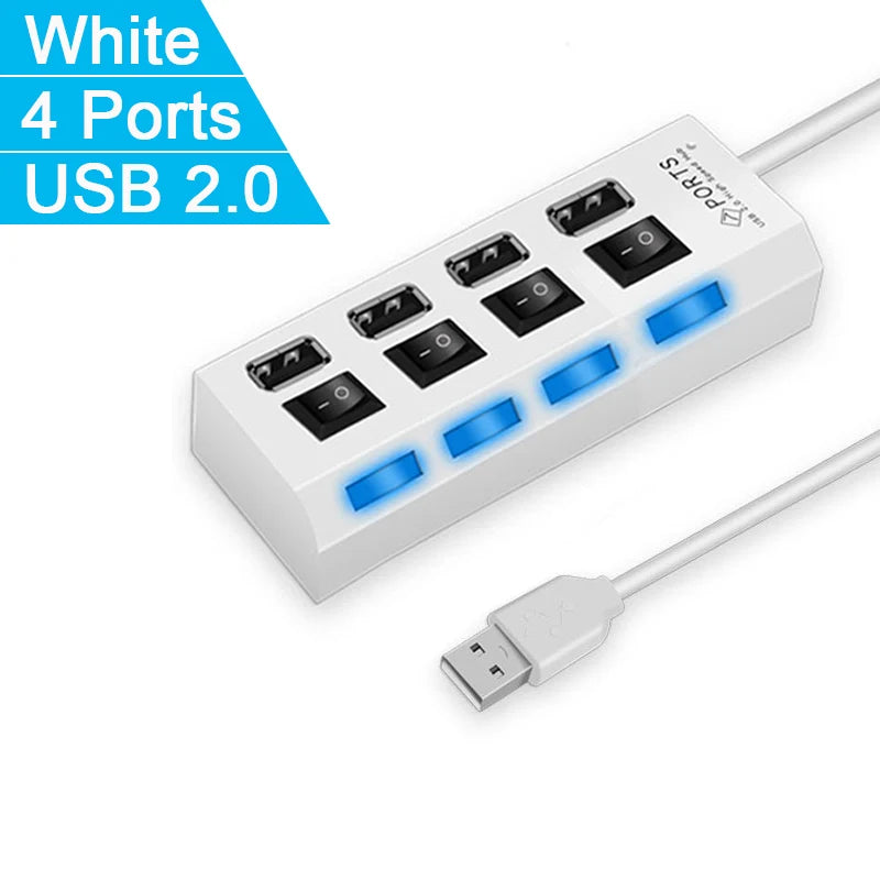 Hub USB Gaming 4/7 Ports haute Vitesse